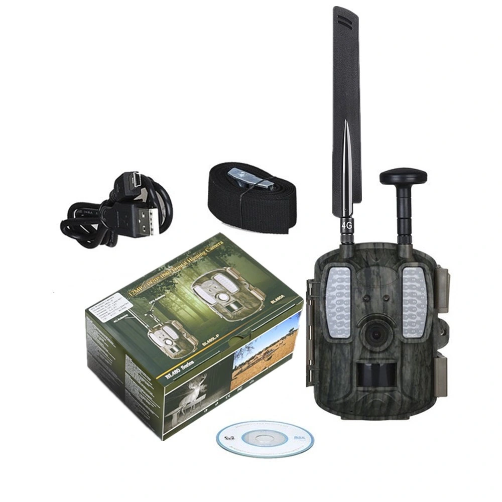 4G Infrared Hunting Camera, Good Quality Outdoor Waterproof Trail Scouting Camera Long IR Range