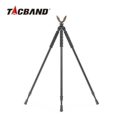 Tacband Tactical 3 en 1 Palo de tiro Trípode de caza Patas extensibles