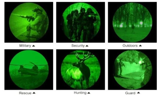 Cámara termográfica portátil Alcance térmico monocular Alcance de visión nocturna